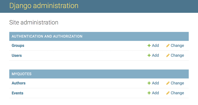 Admin Authors